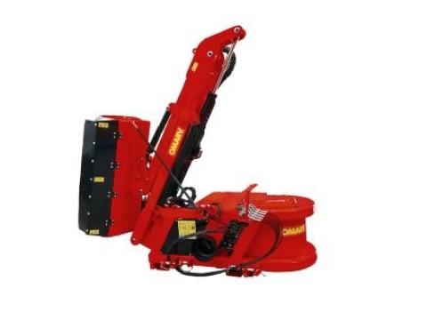 Új OMARV D PROFI gémes rézsűkasza 120 cm munkaszélességgel