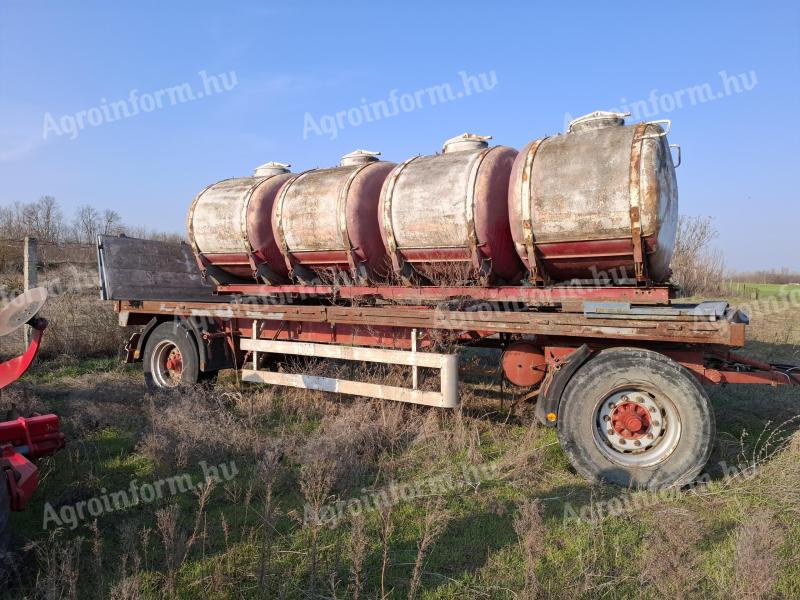 Tartálykocsi eladó