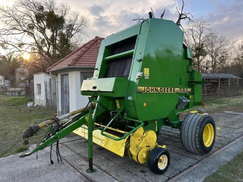 JOHN DEERE 580 körbálázó