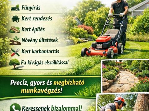Kerti Munkákat Vállalunk