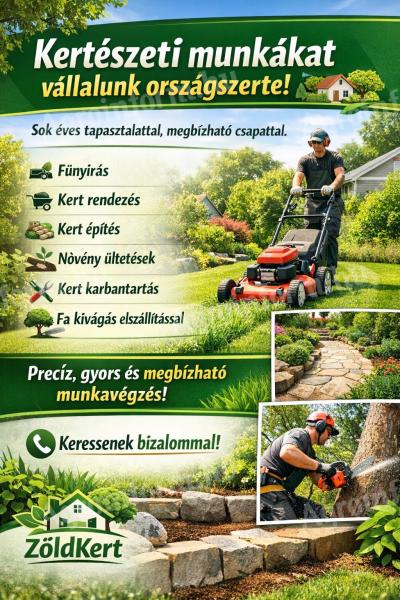 Kerti Munkákat Vállalunk