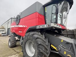 Massey Ferguson 9380 Delta kombájn 9,2 m PowerFlow gabona asztallal, Ziegler szállítókocsival, automata kormányzással és hozamtérképpel