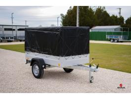 Új utánfutó (202x107cm) utánfutó - ponyva szettel - akciósan most bruttó 478.000 Ft