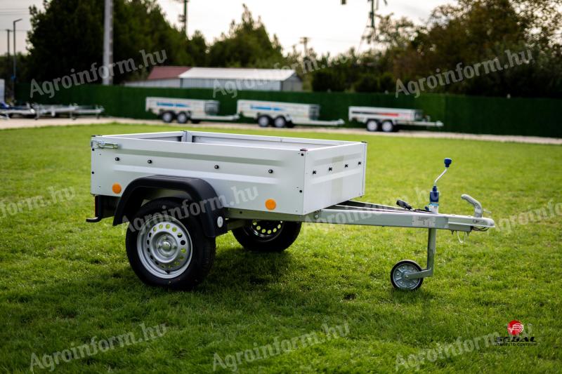 Új kisméretű utánfutó (132x106cm) most 339.000 Ft helyett bruttó 299.000 Ft