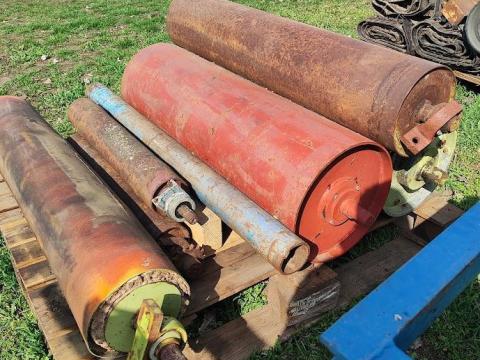 Szállítószalagokhoz hengerek és dobmotorok