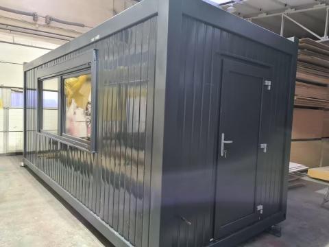 Új irodakonténer eladó – stabil acélszerkezettel, szigetelt kivitelben