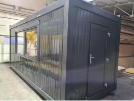 Új irodakonténer eladó – stabil acélszerkezettel, szigetelt kivitelben
