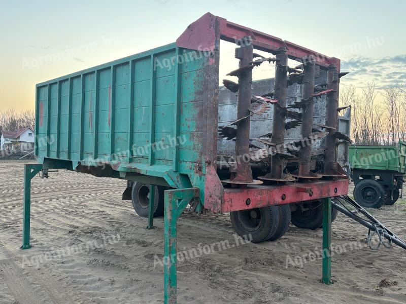 Solti trágyaszóró felépítmény