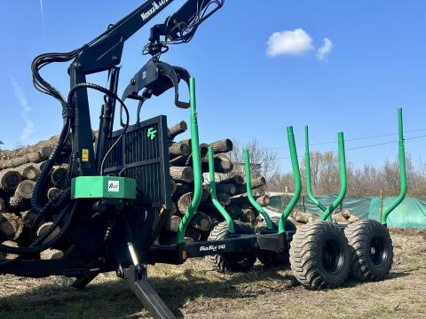 FaoFar 824 erdészeti pótkocsi kiközelítő eladó FaoFar 824 erdészeti pótkocsi kiközelítő eladó