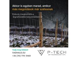 Vadbiztos kerítésrendszer, amely egyben marad, amikor mások már szétesnek