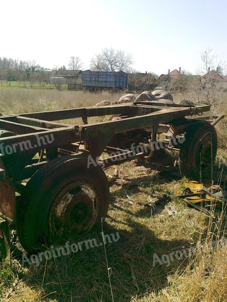 MBP 6.5 Pótkocsi alváz