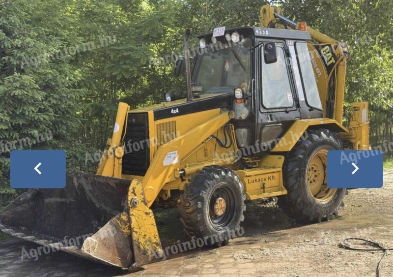 Caterpillar 428B eladó, azonnal bevethető munkára