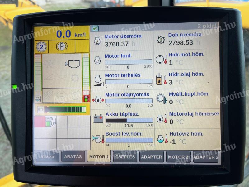 New Holland CX 8080 kombájn