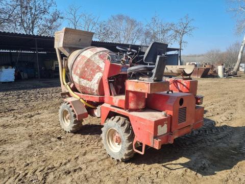 Messersi DBA H 1000B önjáró betonkeverő betonmixer