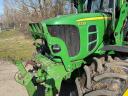 John Deere 6330 traktor homlokrakodóval,  front hidraulikával és frontkardánnal
