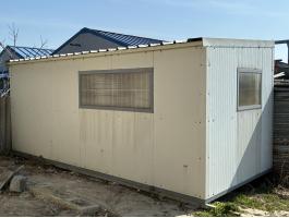 Hőszigetelt raktárkonténer 2,5 x 6 m