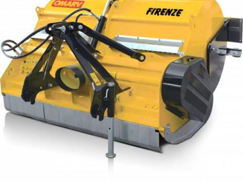 Új OMARV FIRENZE gyűjtőtartályos szárzúzó 155–220 cm munkaszélességgel