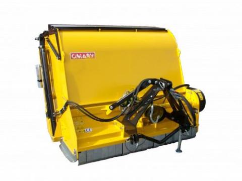 Új OMARV FIRENZE Q szárzúzó gyűjtőtartállyal, magas ürítéssel, 160-225 cm munkaszélességgel