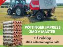 Pöttinger Impress 3160 V Master körbálázó – hatékony szálastakarmány betakarítás