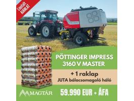 Pöttinger Impress 3160 V Master körbálázó – hatékony szálastakarmány betakarítás