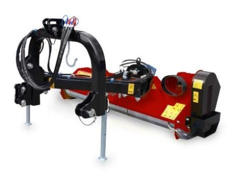 Új OMARV TORINO rézsű- és padkakasza 160–220 cm munkaszélességgel