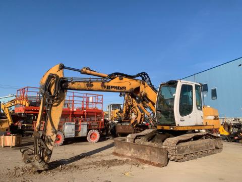 Liebherr R313 lánctalpas kotró