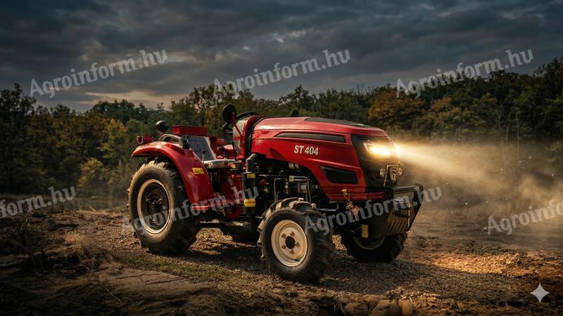 ÚJ - 40 lóerős kerti traktor,  4x4