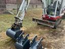 Takeuchi TB219 minikotró 5 kanállal