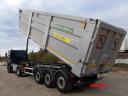 Hátra billenős 52 m3 félpótkocsi
