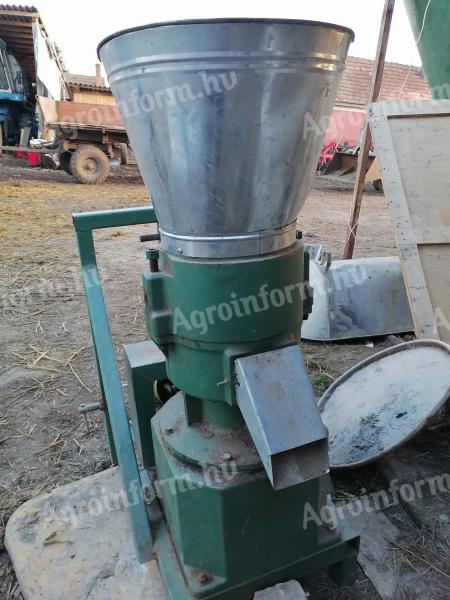 Eladó német gyártmányú pelletáló gép, 500 kg/óra kapacitással