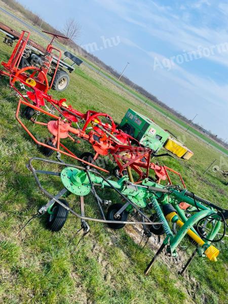 Pöttinger, Kuhn, Exklusiv, 3db,  rendkezelő, rendterítő, rendforgató