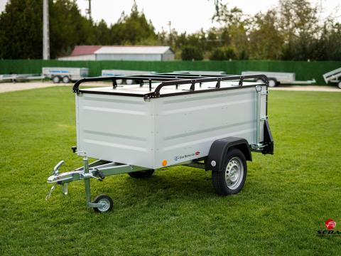 Új dobozos utánfutó (202x107x70cm) most 719.000 Ft helyett bruttó 679.000 Ft