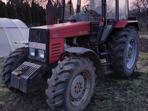 MTZ 892.2 eladó traktor, jó állapotban, érvényes műszakival