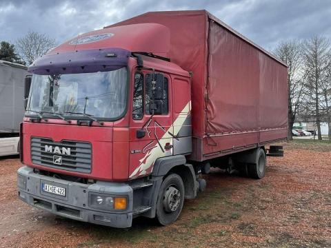 MAN M2000 ponyvás teherautó MAN M2000 ponyvás teherautó
