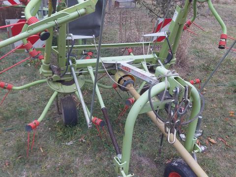 Claas volto 52, rendterítő,  pörgető