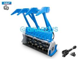 Graecus Thoon Open 165- Thoon Open 230 erdészeti zúzó