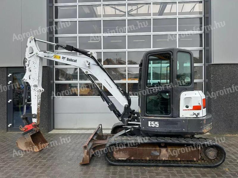 Bobcat E55 / 2016 / 5 341 üzemóra / Lízing 20%-tól