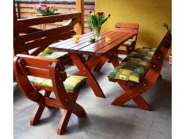 Masszív kerti garnitúra országos szállítással