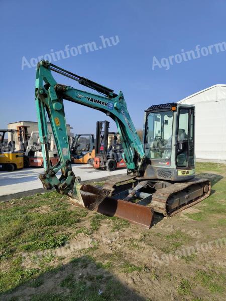 Yanmar VIO40-5B lánctalpas kotró gumibetéttel