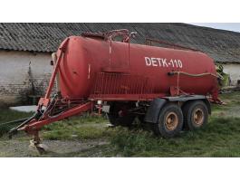 DETK 110 típusú szippantó kocsi