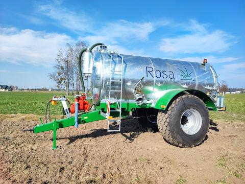 Szippantó tartálykocsi ROSA 8/R1 – 8000 l, egytengelyes, tűzihorganyzott Szippantó tartálykocsi ROSA 8/R1 – 8000 l, egytengelyes, tűzihorganyzott