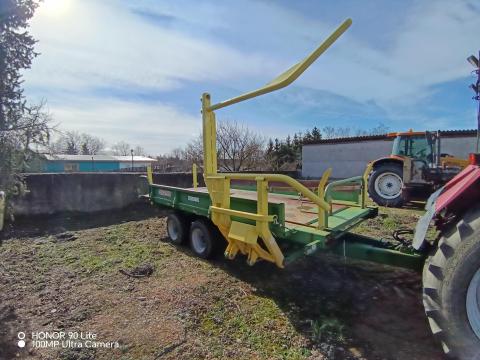 Sipma T 150/1 Dromader bálafelszedő és szállító pótkocsi