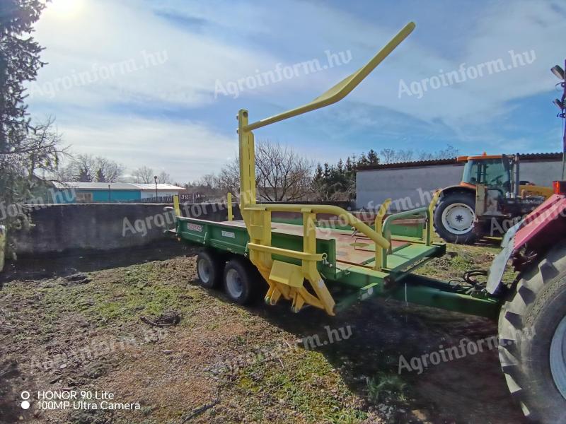 Sipma T 150/1 Dromader bálafelszedő és szállító pótkocsi