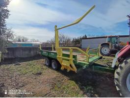 Sipma T 150/1 Dromader bálafelszedő és szállító pótkocsi