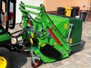 ÚJ John Deere 1026R kompakt traktor 120R homlokrakodóval mulcsozóval