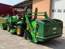 ÚJ John Deere 1026R kompakt traktor 120R homlokrakodóval mulcsozóval