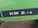 Deutz-Fahr KM 2.19 típusú 190 cm széles 2 dobos kasza fűkasza