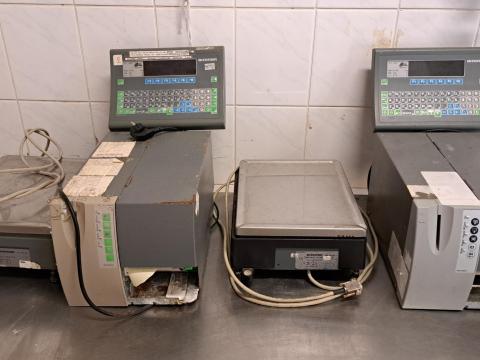 Bizerba ipari vonalkódos mérleg