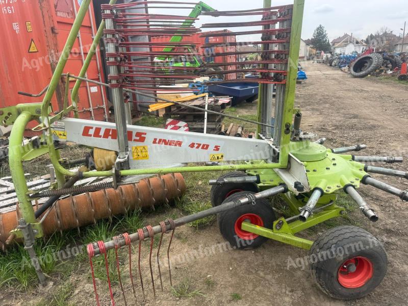 CLAAS LINER 470 S,  RENDKÉPZŐ,  RENDSODRÓ