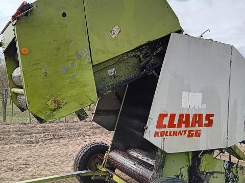Eladó Claas Rollant 66 körbálázó – Megbízható, munkára kész állapotban
